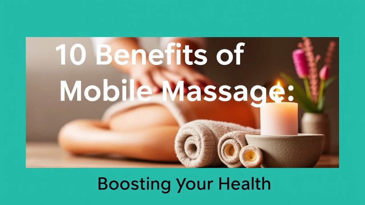 10 Benefits of Mobile Massages: Boosting Your Health