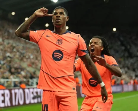 Striker ruins Newcastle's major occasion and insists: ‘I am improving at Barça’
